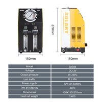 Testeur de batterie 12V SOLARY, scanner de diagnostic EVAP pour plus de 110 marques de voitures, certifié FCC/CE, universel 70W, garantie 1 an