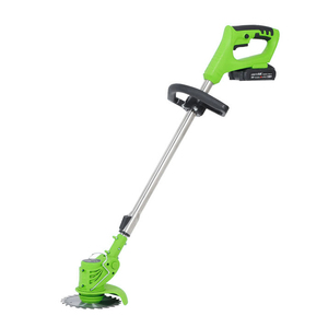 Tondeuse électrique sans fil 350W, débroussailleuse, batterie au lithium 21V, outil à main, machine à couper les broussailles, coupe-herbe - Product Image 2