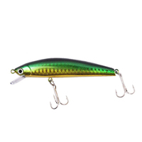 Leurre artificiel rigide en plastique ABS Factory Tyrant Mino 12cm 6.7g, bec recourbé, pour la pêche au bar en eau douce et en eau de mer, avec hameçon OEM