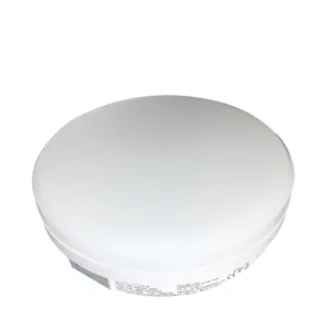 Plafonnier Led circulaire au design moderne avec capteur de mouvement, montage en Surface, idéal pour une salle de bain, un balcon ou un 24w, 15/18/24w, 10 unités