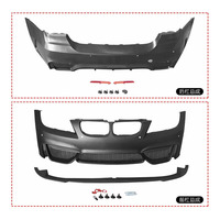 2005-2012  Bumper Mobil Seri 3 E90 E92 E93 Modifikasi M3 M4  Bumper Depan dan Belakang Body Kit untuk BMW