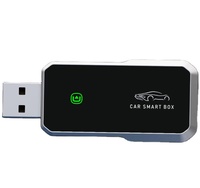 Adaptateur CarPlay sans fil Fuallwin, USB Plug & Play, double connexion Wi-Fi 5 GHz pour Apple iPhone et Android, garantie 1 an