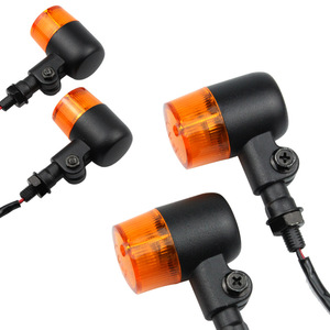 Clignotant Vintage de Moto à Lentille <span class=keywords><strong>Ambre</strong></span> Lampe LED pour Harley Modèle Avant LEDMT-0040 1 An de Garantie <span class=keywords><strong>Prince</strong></span> Cruise - Product Image 4