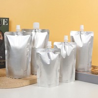 Pochette refermable anti-fuite pour l'emballage de jus et d'eau minérale avec dispositif de sécurité