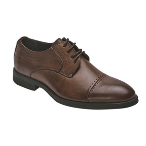 Chaussures Oxford pour hommes, chaussures habillées en cuir classiques à lacets, chaussures Derby pour affaires - Product Image 2