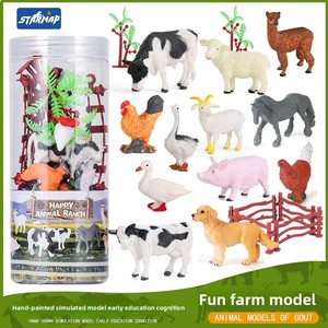Modèles de dinosaures miniatures pour enfants ensemble de seaux Tyrannosaurus Rex volaille faune marine modèles <span class=keywords><strong>d</strong></span>'<span class=keywords><strong>animaux</strong></span> solides en plastique en gros - Product Image 5