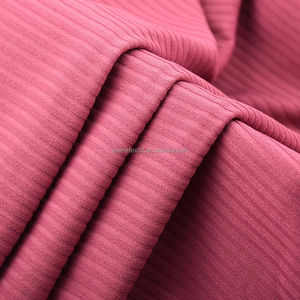 High Quality 1x1 <b>Polyester</b> Rib <b>Fabric</b> Premium Cotton Knitted Material For Baby Garment Manufacturing - Product Image 5