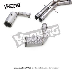 Sistema de <span class=keywords><strong>Escape</strong></span> Completo para <span class=keywords><strong>Lamborghini</strong></span> URUS 4.0 2018-2024, <span class=keywords><strong>Escape</strong></span> Catback, Tubo de <span class=keywords><strong>Escape</strong></span> Recto, Tubo de Acero Inoxidable, Silenciador - Product Image 2