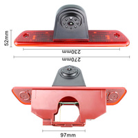Caméra de freinage HD pour Fiat Scudo, Citroën Jumpy, Peugeot Expert, Toyota Proace 2007 - 2016