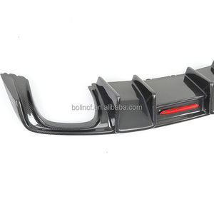 <span class=keywords><strong>K</strong></span> Style fibre de carbone voiture pare-chocs arrière lèvre Bodykit diffuseur becquet pour Audi A3 SLINE/S3 2014-2016 berline Version - Product Image 5