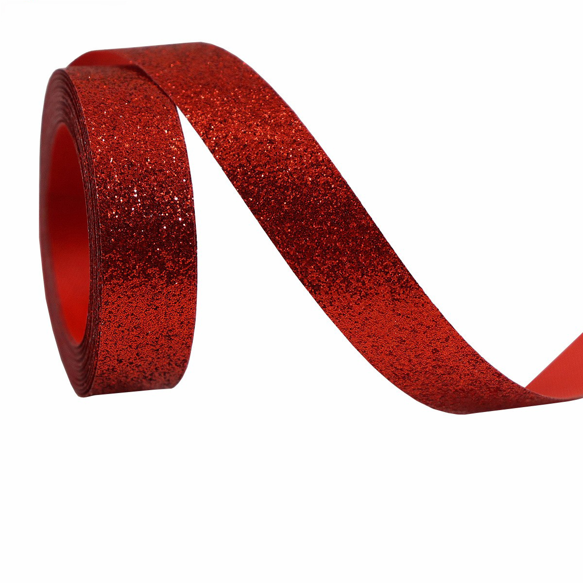 Rouge-paillettes-1,6 cm * 10 mètres