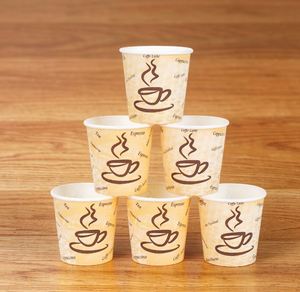Gobelets en papier écologiques colorés pour boissons chaudes, fabriqués en usine dans l'Anhui, 8oz 10oz, imprimés sur mesure, noirs, jetables, pour emporter, sans couvercles inclus - Product Image 3