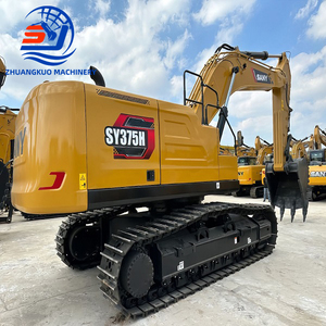 Excavadora de cadenas SANY SY375H usada, maquinaria para movimiento de tierras, equipo de construcción de alta resistencia - Product Image 2