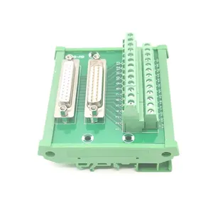 DB25-MG22 DB25 Male Female D-Sub 25 Pin Connectors Terminal Block Breakout Board DIN Rail Type