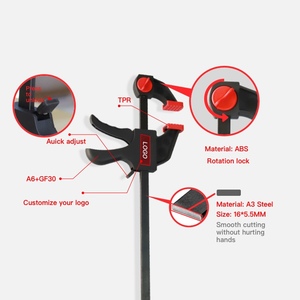 Nhiệm Vụ Nặng Nề F Kẹp Gỗ Làm Việc Nhanh Chóng Grip F Phong Cách Thanh Kẹp Chế Biến Gỗ Mùa Xuân Kẹp DIY Công Cụ - Product Image 2