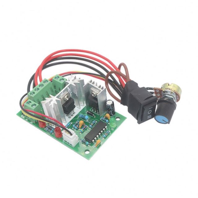 CCM2 10-30V Pwm Dc Motor Controller Reversible Switch 120W PWM Adjustable Motor Speed Regulator Brushless Motor Controller