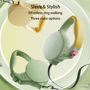 Laisse rétractable en nylon durable de 3m pour animaux de compagnie, durable et à la mode pour une utilisation quotidienne, commande en gros adaptée aux animaux de compagnie - Product Image 5