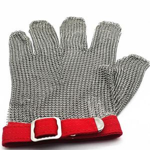 Gants anti-coupure en acier inoxydable 316 de qualité supérieure, résistants à la rouille, en maille métallique pour la transformation du poisson - Product Image 6