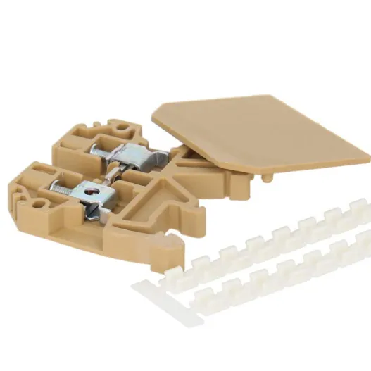 SAK6EN Universal Screw Connection Feed-through SAK6 SAK 6 mm Wire Electrical Connector DIN Rail Terminal Block SAK 6EN