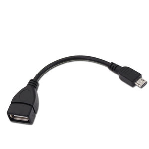 Micro <b>Usb</b> <b>To</b> <b>Usb</b> <b>Adapter</b> Cable For Mobile Phone Data Transfer And U Connection With <b>Plug</b> In Design And Pvc Material - Product Image 5