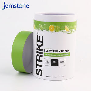 Vente en gros boîte de tubes en papier cadeau cosmétique en carton cylindrique personnalisé emballage de tube en papier rond pour café kraft brun - Product Image 5