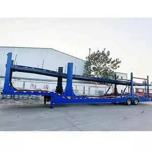 Oferta especial: Semirremolques de transporte automotriz de doble eje de alta calidad y camiones pequeños de transporte automotriz de tres ejes - Product Image 5