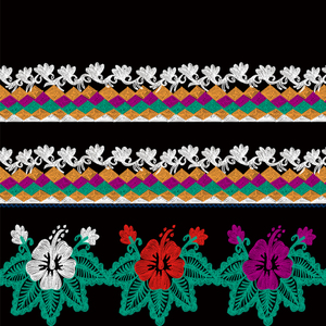 Usine fond noir motif régulier <span class=keywords><strong>patchwork</strong></span> couleur jupe dentelle pour les femmes dans une variété de couleurs doux et confort - Product Image 6