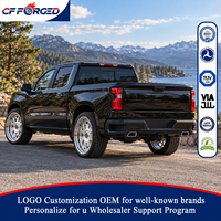 Jantes forgées monobloc personnalisées de qualité supérieure, brossées, 22, 24, 26 pouces, pour Chevrolet Silverado