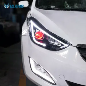 Vland Factory Großhandel Andere Scheinwerfer 2012-2015 LED Auto Autoteile Scheinwerfer Zubehör Beleuchtungs system Für Hyundai Elantra