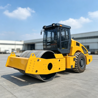 Compacteur de construction de 18 tonnes, 140 kW, 190 CV, double fréquence de vibration pour la reconstruction des autoroutes et le remblaiement des terrains