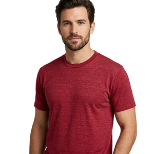 Blank O-neck Solid <b>White</b> <b>T</b>-<b>shirt</b> High Quality Sport Gym 100% Cotton Man Casual Knitted Short Sleeve Regular <b>Fit</b> - Product Image 3
