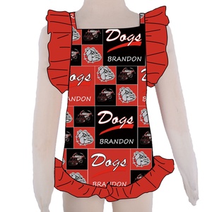 Romper de Verano de Punto con Estampado Floral para Bebés Niñas, Leotardo Tipo Burbuja con Tirantes Cruzados y Encaje en la Entrepierna - Product Image 6