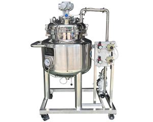 50 ~ 200Liter luft betriebener Mischt ank mit Membran pumpe Hergestellt von SS316L - Product Image 2