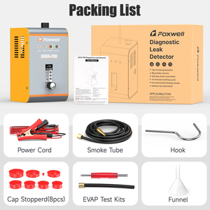 FOXWELL SD101 PRO 자동차 연기 누출 감지기 12V 자동차 연기 발생기 가스 누출 탐지기 EVAP 파이프 누출 탐지기 분석기 - Product Image 2