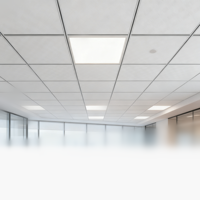 Plafonnier LED moderne encastré 600x600 en aluminium 36W pour cuisine, salon et bureau, éclairage intérieur