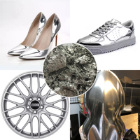 Vente en gros de pâte d'argent de polissage d'oxyde d'aluminium étincelant pour les revêtements en métal et en plastique