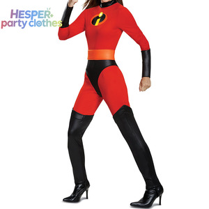 HESPER Unisex Animated Cosplay Cartoon <b>Costume</b> Jumpsuit With Mask Casual Adult Halloween Bodysuit for Movie Characters Christmas - Product Image 2