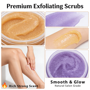 Exfoliante Corporal de Azúcar con Ingredientes Naturales, 1 Galón, Fórmula Personalizable, Amigable con la Piel, Exfoliación Suave, Elimina Callosidades - Product Image 4