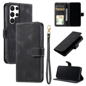 เคสโทรศัพท์แม่เหล็ก PU แบบพับได้เคสหนังสำหรับ <span class=keywords><strong>Samsung</strong></span> S23 S24 S25, สินค้าล้างสต๊อกสำหรับ <span class=keywords><strong>Samsung</strong></span> - Product Image 1