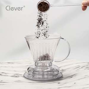 Plástico Tritan Transparente Comercial, Forma Trapezoidal, para Tostador de Café, Gotero de Café Clever Immersion - Product Image 3