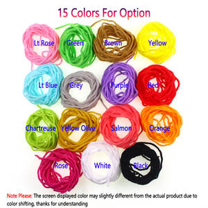 Material de Chenilla de 2.5mm de Ancho <span class=keywords><strong>para</strong></span> Atado de Moscas de Pesca de Trucha, <span class=keywords><strong>para</strong></span> Señuelos de Gusano y Ninfas de Caddis - Product Image 2