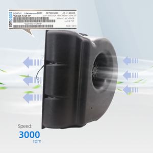 Ventilateurs centrifuges de refroidissement Siemens à courbe inversée avec roulement à billes, ebmpapst K2E225-AA26-09, 140W, 0.62A, 225mm, 230V AC, 2650RPM - Product Image 3