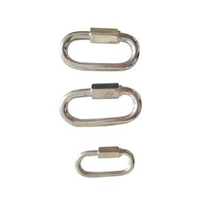 Anneaux de connexion rapides en acier inoxydable 304 et en acier au carbone galvanisé pour chaînes d'animaux de compagnie, fabriqués à Qingdao - Product Image 4