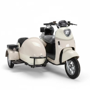 Nouveau modèle 2026 Little Turtle King 72V 1500W Tricycle <span class=keywords><strong>électrique</strong></span> à carrosserie fermée avec side-car, 3 places, pour adultes - Product Image 3