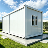 Maison conteneur modulaire à structure en acier de 20 pieds et 40 pieds, dortoir, bureau, bâtiment préfabriqué en kit, prix usine