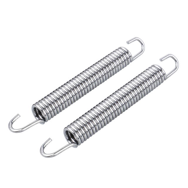 NICECNC for Yamaha YZ 125 YZ125 1994-2004 YZ250 1994-2023 YZ250X 2016-2023 YZ85 WR250Z 2PCS Header Exhaust Pipe Tension Springs