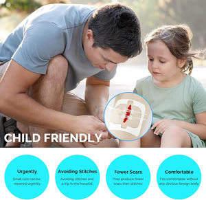 Dispositivo Táctico para Cierre de Heridas, Tiras de Emergencia, Paquete de 3, Tira de Cierre de Heridas con Cierre Médico - Product Image 6