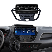 12,3-Zoll für FORD Transit 2017 LHD/RHD Doppel-DIN Großer Bildschirm Konsolenrahmen Komplettset Unterstützt CarPlay Android Auto Reparaturwerkstatt