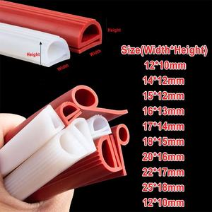 अनुकूलित उच्च तापमान प्रतिरोधी सिलिकॉन रबर ई पी प्रोफाइल एज ट्रिम ओवन कुकर दरवाजा सील पट्टी - Product Image 5