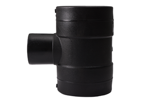 Электросварные фитинги черные PN20 PE100/80 	 Редукционный тройник DN160*110 160мм-110мм 	 Фитинг для труб из пластика, формованный - Product Image 2